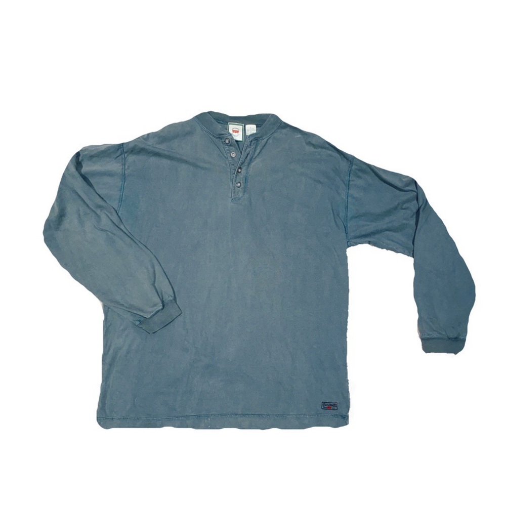 Levi’s 4 button green long sleeve shirt